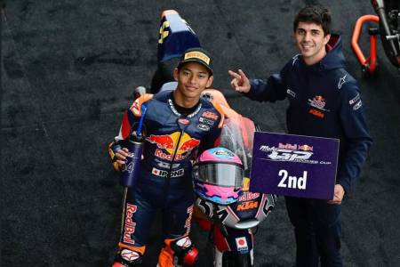 Veda Runner-UP Red Bull Rookies Cup, Tiket Moto3 Dalam Genggaman