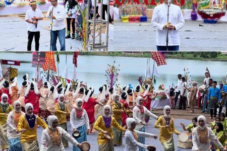 Lomba Kaddo Minya' Spektakuler di Tepi Danau UNHAS, Kolaborasi Kampus dan Alumni