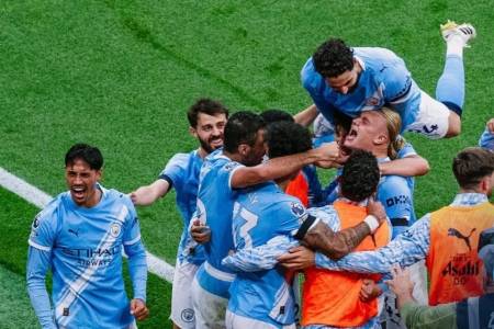 Liga Inggris: Manchester City Cukur Manchester United 3-0