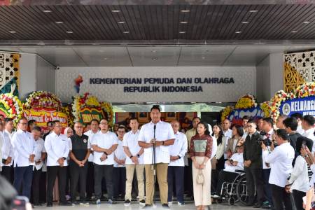 Pamit dari Kemenpora, Dito Ariotedjo: Saya Titip Tetap Kerja Fokus, Inovatif untuk Kemenpora Semakin Baik