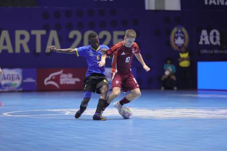 AQUA Futsal Four Nations Cup 2025: Latvia Cukur Tanzania 3-0 