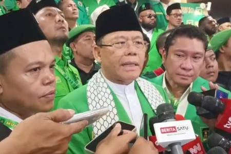Di Tengah Ricuh Muktamar, Mardiono Terpilih Secara Aklamasi jadi  Ketum PPP