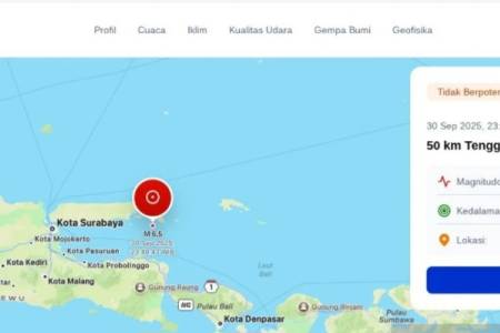 Gempa M6,5 Guncang Sumenep