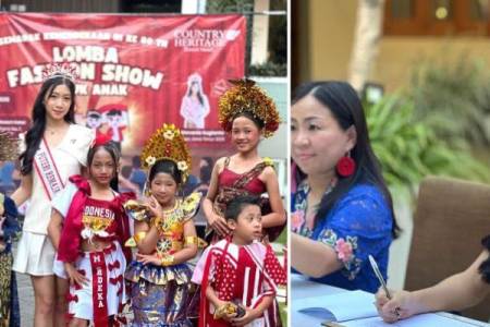 Claire Stevanie Sugianto Jadi Juri Kids Fashion Show, Beri Inspirasi untuk Anak Kreatif