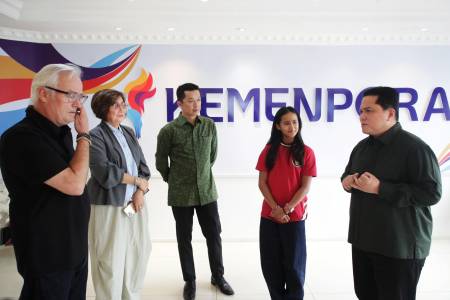 Menpora Erick Dukung Atlet Muda Snowboarding Indonesia Zazi Betari Berprestasi di Kancah Internasional