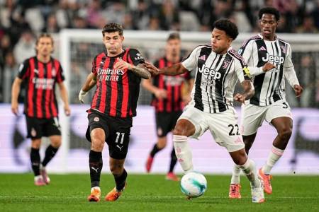 Liga Itala: Juventus vs AC Milan Bermain Imbang