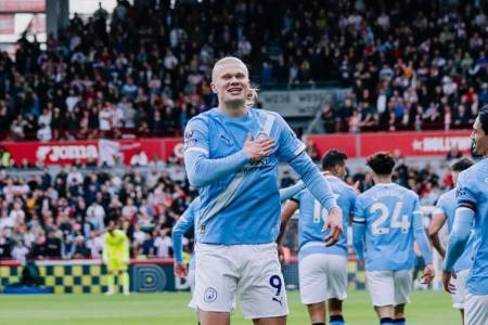 Erling Haaland Antar City Tekuk Brentford