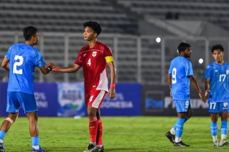 Uji Coba Pertama: Timnas Indonesia U-23 Kalah 1-2 atas Timnas India  U-23