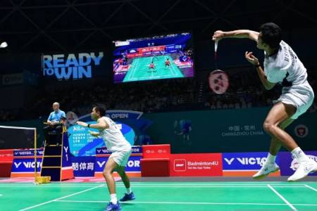 Pasangan Indonesia Fajar/Fikri Runner-Up French Open 2025