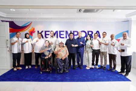 Menpora Erick Terima Ketua NPC dan CdM Asean Para Games 2026 Thailand Bahas Sinkronisasi Program dan Target