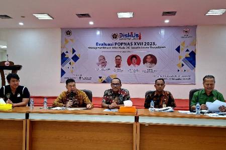 DKI Jakarta Evaluasi Prestasi POPNAS XVII: Siwo PWI Jaya Bahas Strategi Pembinaan Atlet Muda
