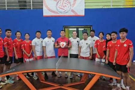 Tim Teqball Indonesia Panaskan Persiapan SEA Games 2025, Bidik Emas dari Nomor Tunggal Putra