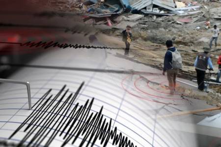 Gempa M5,7 Huncang Prefektur Kumamoto di Jepang