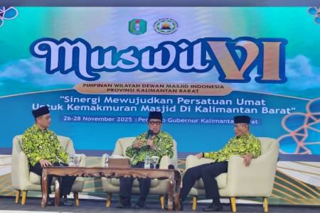 Gubernur Kalbar  Ajak Umat Makmurkan Masjid Lewat Penguatan Peran Sosial dan Pemberdayaan