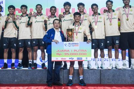 Kejurnas Antarklub U-19 Tahun 2025: Pasundan Juara Putra, Ganevo Putri