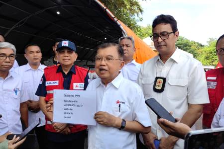 JK: PMI Siapkan Operasi Kemanusiaan Setahun untuk Pemulihan Korban Banjir di Sumatera