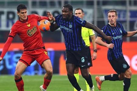 Coppa Italia: Inter Milan ke-8 Besar usai Hajar Venezia 5-1