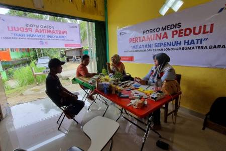 Bupati Tanah Datar  Apresiasi Bantuan Pertamina