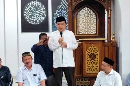 Jusuf Kalla Resmikan Perluasan Masjid Mutmainnul Qulud di Makassar