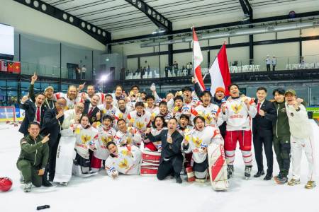 Sejarah Baru, Timnas Hoki Es Indonesia Raih Emas di Final Sea Games 2025!