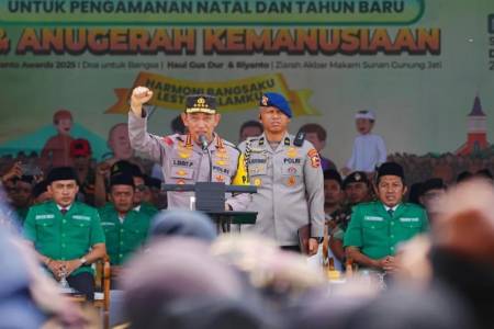 Kapolri Jenderal Listyo Sigit Prabowo: Apel Kebangsaan Banser Momentum Komitmen Persatuan
