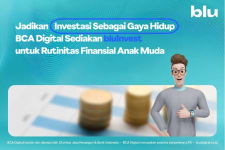BCA Digital Sediakan bluInvest   untuk Rutinitas Finansial Anak Muda