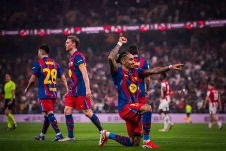 Barcelona ke Final Piala Super Spanyol Usai Menang 5-0 atas Athletic