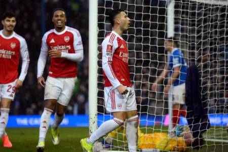 Piala FA: Arsenal tekuk Portsmouth 4-1
