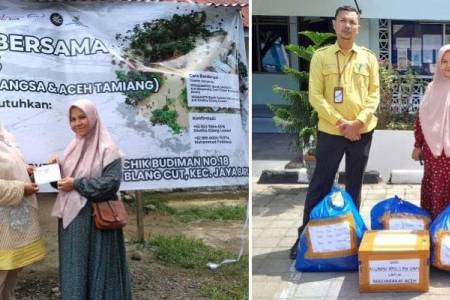 FJPI Aceh Ikut Peduli Penyintas Banjir Bandang dan Longsor di Aceh