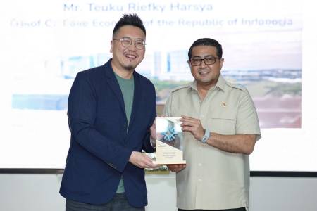 Dukung Penguatan Industri Kreatif Nasional, Menteri Ekonomi Kreatif Kunjungi KEK ETKI Banten di BSD City