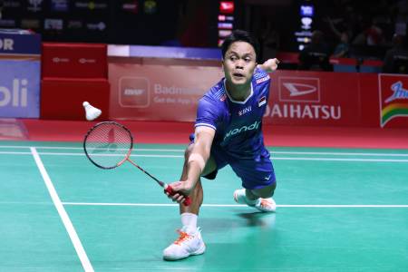 Anthony Ginting  ke Babak Utama  Daihatsu Indonesia Masters 2026 