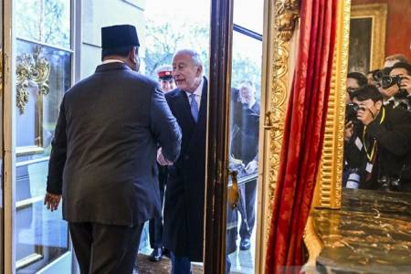 Di Lancaster House, Presiden Prabowo Sambut Raja Charles III