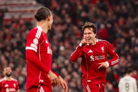 Liga Champions: Liverpool Lolos 16 Besar usai Pesta Gol 6-0 atas Qarabag