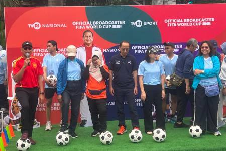 Bola Gembira Menggelinding dari Sudirman hingga Berbagai Kota di Indonesia, TVRI Mulai Hitung Mundur Piala Dunia 2026
