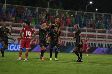 Menang Seperti Keluarga, Malut United Pesta Gol atas Persijap Jepara di Kie Raha
