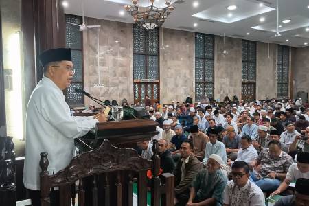 Ketua Umum DMI Jusuf Kalla: Masjid Harus Jadi Pusat Peradaban dan Kemajuan Umat