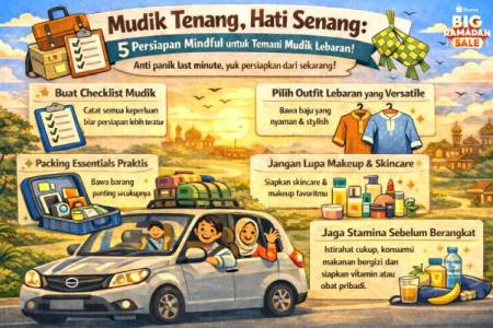 Persiapkan Semua Kebutuhan agar Mudik dan Lebaran Lebih Nyaman