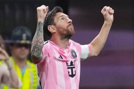 Megabintang Inter Miami Lionel Messi Resmi Lampaui Catatan Gol Pele