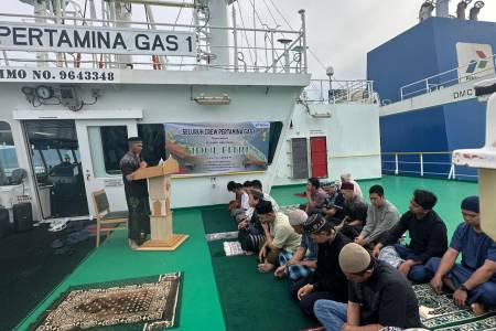 Rayakan Idulfitri di Laut Demi Jaga Pasokan Energi Nasional Tetap Aman