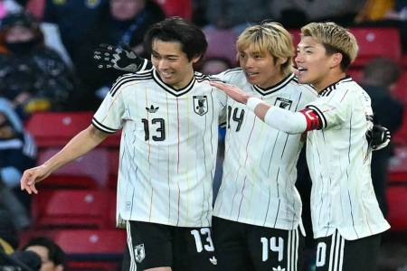 Laga Persahabatan: Skotlandia Dipermalukan Jepang 0-1