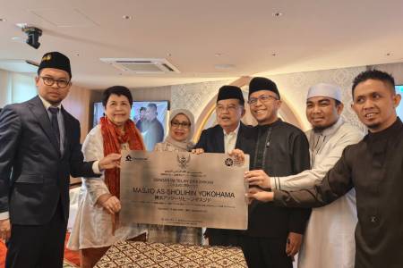 Jusuf Kalla Resmikan Masjid As Sholihin di Yokohama, Tekankan Pentingnya Akhlak dan Persatuan Umat