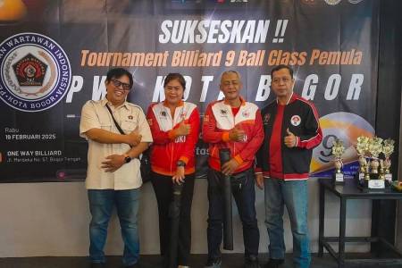 Tim Seleksi Biliar PWI Jakarta Siap Ladeni PWI Kalsel