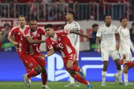 Liga Champions: Hempaskan Madrid 3-4,  Bayern Muenhen ke Semifinal