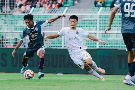 BRI Super League: Bhayangkara Presisi Sikat PSIM Yogyakarta 2-1
