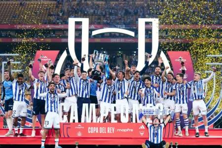 Kalah Atletico Madrid, Real Sociedad Juara Piala Raja 2026