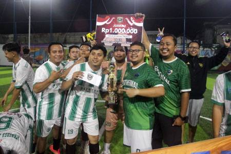 Geothermal Soccer Indonesia Rayakan 1 Tahun Anniversary dengan Gelar Trofeo Antar Perusahaan Panas Bumi