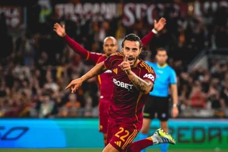 Liga Italia: AS Roma Menang Telak 4-0 !atas Fiorentina