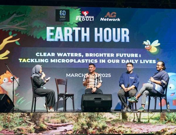 Earth Hour Jakarta & Artha Graha Peduli Gelar Switch Off 2025: "60 Minutes Electricity and Water Fasting