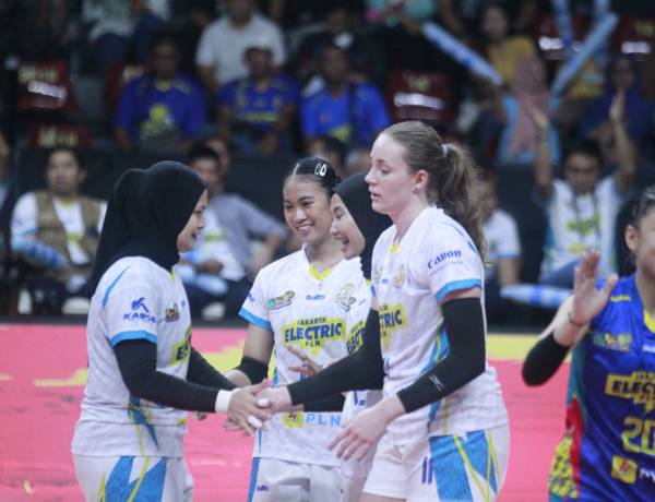 PLN Mobile Proliga 2025: Electric PLN Petik Kemenangan Kedua di Putaran Final Four