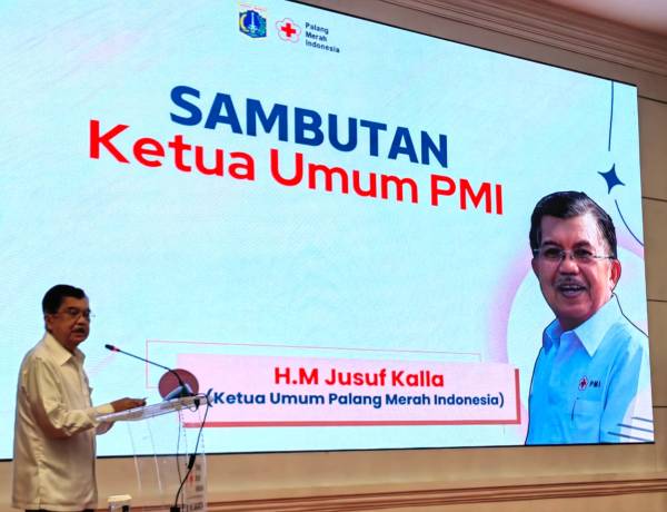 JK Apresiasi Pendonor Sukarela PMI DKI, Tekankan Pentingnya Kemanusiaan